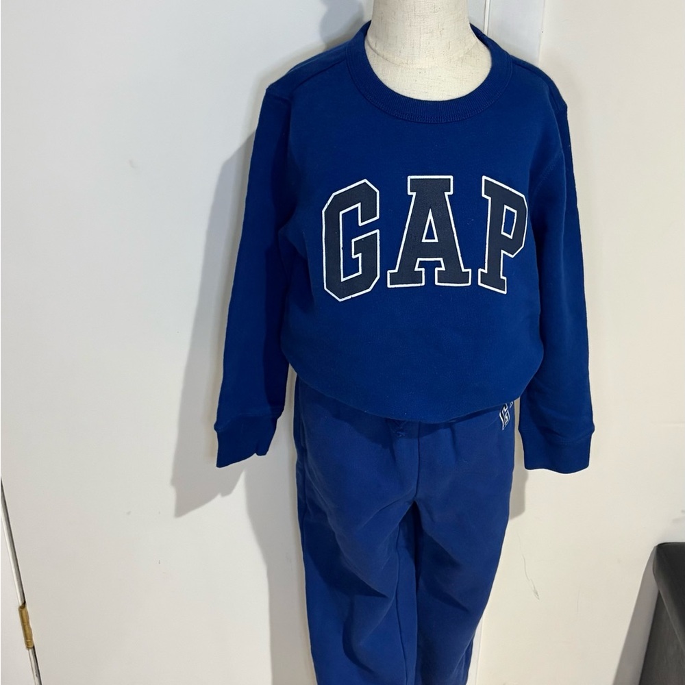 GAP Royal Blue Logo Sweatshirt and Pants Set